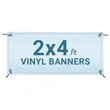 Vinyl Banner 2' x 4'