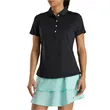 FootJoy Women's Short Sleeve Solid Lisle Shirt