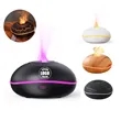 Frisbee Led Essential Oil Aroma Diffuser Flame Humidifier