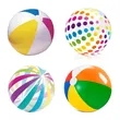 Durable PVC Inflatable Colorful Beach Ball for Outdoor Fun
