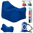 Nylon Inflatable Beach Air Chair