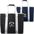Large Polyester Shopping Tote Bag W/ Handles