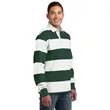Sport-Tek Classic Long Sleeve Rugby Polo.