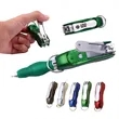 Creative Foldable Ballpoint Pen Nail Clippers 2 In 1