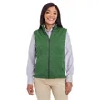 Devon & Jones Women's Newbury Melange Fleece Vest