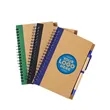 Eco-Friendly Spiral Notebook with Ballpoint Pen