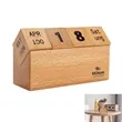 Wooden Creative Office Desk Calendar