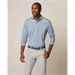 Johnnie-O Men's Swing Heather Long-Sleeve Jersey Polo