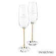 Swarovski® Crystalline Toasting Flutes (Set of 2)