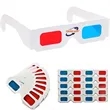 Paper Frame 3d Stereo Glasses