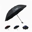 10 Ribs Reverse Folding Umbrella, Compact, Windproof
