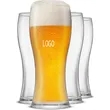Personalized 16oz pilsner beer glasses
