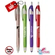 Closeout Elegant Spring Stylus Click Promo Pen - No Minimum