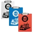 McQuary Letter Size Clipboard with Metal Spring Clip