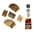Luxury Gold Table Game Poker Cards
