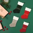 Velvet Christmas Stockings