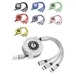 3-in-1 Retractable Cable for iPhone and Samsung