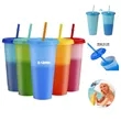 24oz/ 710m Reusable Color Changing Cups
