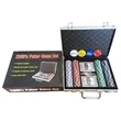 Casino Poker Chip Set 200pcs with Aluminum Case for Gambling