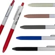 Recycled 2-Tones Pen with Long Soft Grip