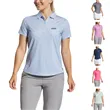 FootJoy Women's Speckle Short Sleeve Print Shirt