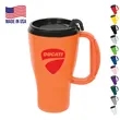 16 oz. USA Made Double Wall Insulated Mug with Slider Lid
