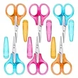 Stainless Steel with Protective Cover Straight Tip Scissors