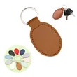 Personalized Leather Keychain