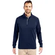 Cutter & Buck Adapt Eco Knit Stretch Quarter Zip Pullover