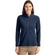 Cutter & Buck Adapt Knit Stretch Womens Half Zip Pullover