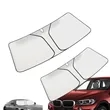 Automotive Front Windshield Sunshade with UV Protection & Gl