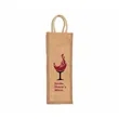 Jute Wine Bags - Printed