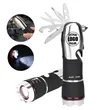 Ultra Bright Flashlight With Multi Emergency Tool "
