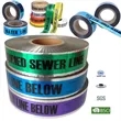 2 Inch by 1000 Feet Detectable Safety Tape 5 Mil Underground