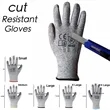 Highest Level Cut Resistant Work Gloves Extreme Protection