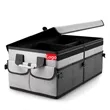 Collapsible Car Trunk With Lid Organizer SUV Storage Box