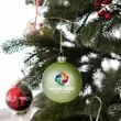 Creative Glass Ball Christmas Tree Ornament