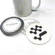 4" Custom Printed Pulpboard Coaster (12pt-54pt)