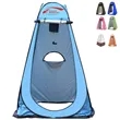 Pop Up Shower Privacy Shelter Window Outdoor Portable Tent