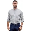 Cutter & Buck Stretch Oxford Stripe Mens Long Sleeve Dres...