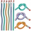 Colorful Educational Fun Novelty Bendy Flexible Pencil