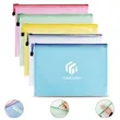 Office school supplies waterproof mesh pouch zipper file bag