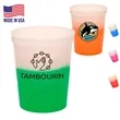 16 oz USA Made Two-Tone Color Changing Stadium Cups BPA Free