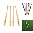 Mini baseball bat raw wood