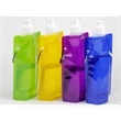 16 oz Foldable Drink Pouch/Bottle with Carabiner