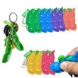 Squeeze-A-Bean Edamame Keychain Fidget Toys