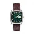 Seiko Men's RECRAFT Automatic Brown Leather Watch