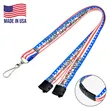 USA Made Dye Sublimated Lanyard w/ Safety Breakaway