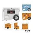 RovR® RollR® 60qt Wheeled Hard Cooler