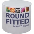 30" Round Fitted Table Throw (60" Diameter)